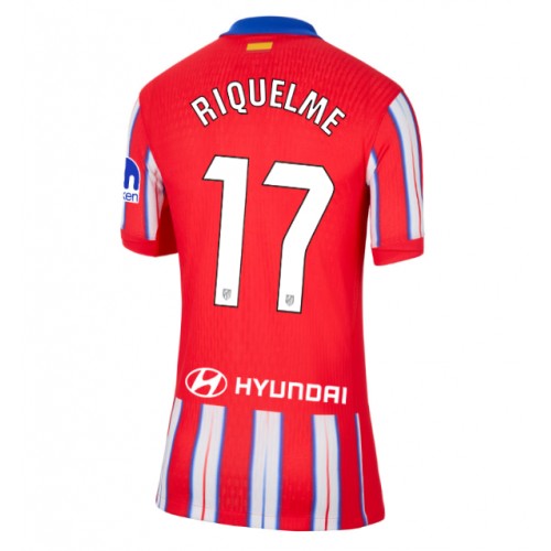 Dres Atletico Madrid Rodrigo Riquelme #17 Domaci za Žensko 2024-25 Kratak Rukav